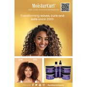 MOISTURCURL Curl Custard for 4C Hair – Vegan Curl Defining Styling Gel for Kinky Coily Textures – Maximum Elongation & Shine with Agave & Babassu Oil – 8oz