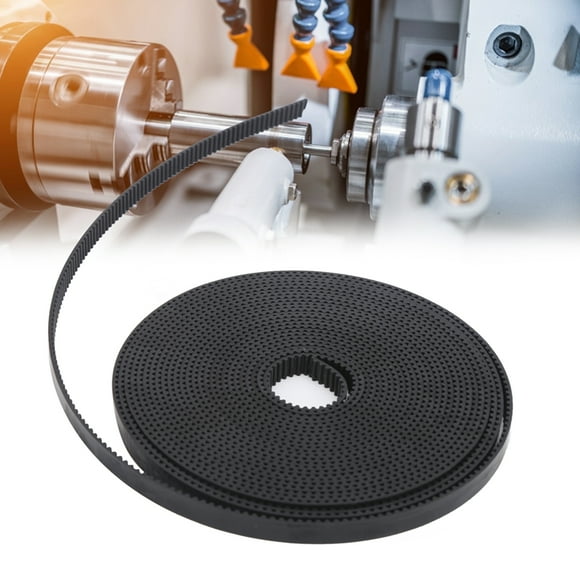 Correa de distribución, correa de distribución de PU de 2GT‑6 mm Correa de distribución de PU Correa dentada Fabricada por expertos