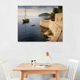 thumbnail image 2 of Nawypu  Dubrovnik Pictures Wall Decor Croatia Poster Canvas Wall Art Landscape Prints For Living Room Bedroom Office With Framed, 2 of 4