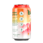 Bloom Nutrition Pop Crisp Apple Prebiotic Soda, 12 fl oz Can
