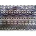 thumbnail image 4 of oneOone Cotton Silk Dark Blue Fabric Aztec Tribal Diy Clothing Quilting Fabric Print Fabric By Yard 42 Inch Wide, 4 of 4