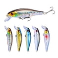 thumbnail image 1 of Señuelos de pesca con impresión 3D, cebos duros con manivela, anzuelos triples que se hunden, Señuelos de pesca de 8,5 cm y 9,2g, 5 uds. YUNYI BRAND  Deportes, 1 of 8