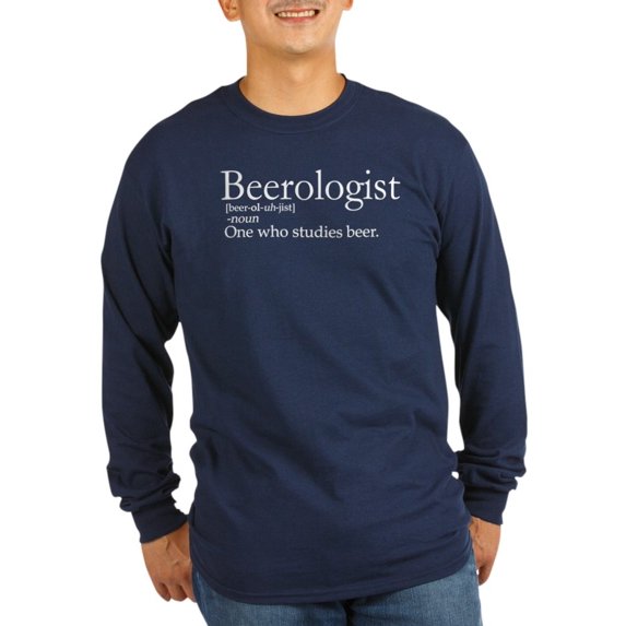 CafePress - Beerologist - Long Sleeve Dark T-Shirt