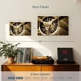 thumbnail image 4 of Elephant Stock Sepia Old Propeller Wall Art - Horizontal Multi Panel Canvas - Living Room Wall Decor - Transportation Multi Panel - Brown And Green Decor - 33" x 20", 4 of 8