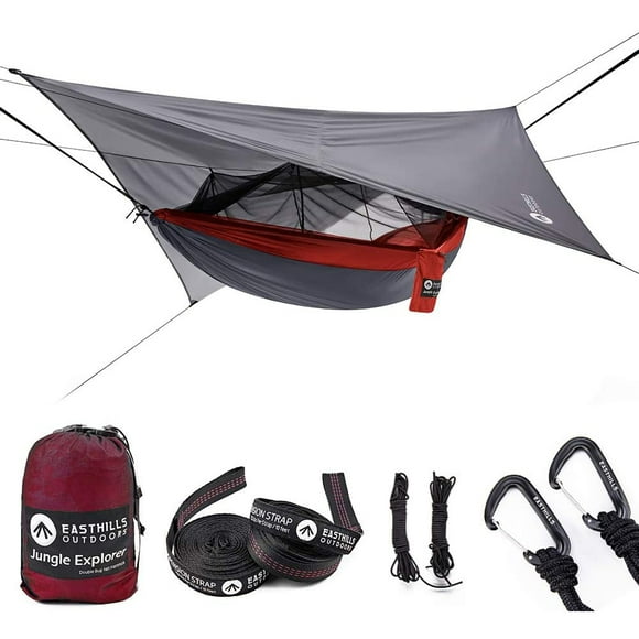 Camping Hammock Mosquito Net And Rainfly Camping Hammock Mosquito Net And Rainfly