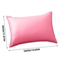 thumbnail image 3 of Waterproof Outdoor Rectangle Pillow Cover | Weather Resistant Cushion Protector | Solid Color Backrest Pillow Cover for Patio, Garden, Pool Furniture, 3 of 9