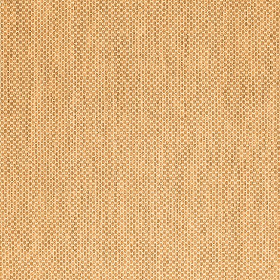 Ahgly Company Indoor Square Abstract Orange Contemporary Area Rugs, 7' Square