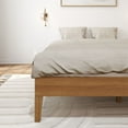 Plank+Beam Queen Bed Frame, Solid Wood Adults Platform Bed, No Box