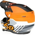 thumbnail image 3 of 6D ATR-2Y Youth Target Helmet - Neon Orange - YLG, 3 of 7