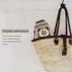 thumbnail image 4 of Straw Sun Hat Foldable Packable Wide Brim Summer Beach Hat Crochet Bucket Hat for Women, 4 of 5