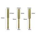thumbnail image 5 of Joernso 5Pcs 4/4.8/5.5mm Burr Grinding Stone Files Wear-Resistant Quick Polishing Multipurpose Round Shank Emery Chainsaw Sharpener Burr Stones for Chain Saw, 5 of 8
