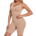thumbnail image 3 of MISS COCOLI Women Shapewear Full Body Tummy Control Bodysuit Mid Thigh Body Shaper Butt Lifting, 3 of 8