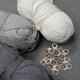 thumbnail image 3 of 10pcs Number 0-9 Stitch Markers Charms Removable Clip on Clasp Charm Locking Metal Knitting Markers for Weaving Sewing Knit Quilting Supplies, 3 of 4