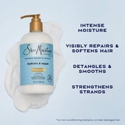 SheaMoisture Shampoo and Conditioner Set + Hair Mask, Manuka Honey & Yogurt | Hydrate & Repair w/ Mafura & Baobab Oils | Hair Strengthening Products with Protein Power Treatment for Healthy Looking H