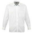 thumbnail image 1 of Premier Mens Premier Poplin Long-Sleeved Formal Shirt, 1 of 3