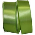 thumbnail image 1 of Reliant Ribbon 92575W-043-40K Satin Value Wired Edge Ribbon - Moss - 2.5 in. x 50 yards, 1 of 3