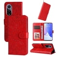 thumbnail image 1 of Funda tipo cartera GANGXUN para Honor 50 , diseño girasol, cuero PU, soporte, cierre magnético, tarjetero, 1 of 5