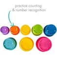 thumbnail image 5 of The First Years Stack & Count Stacking Cups - Colorful Baby Stacking Water Toys Set - Stackable Cups for Learning - Baby Bath Toys - Toddler Water Table Toys - 8 Count, 5 of 5