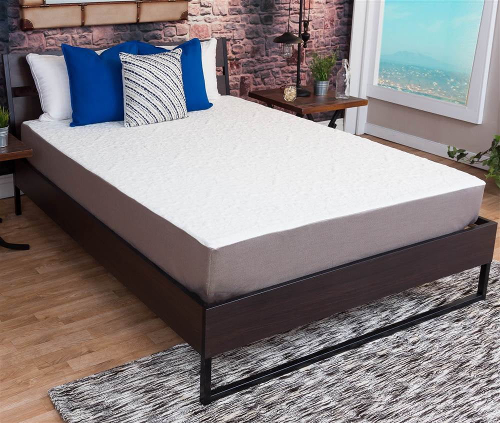 10 in. Gel Memory Foam RV Mattress (Full 75 in. L x 54 in