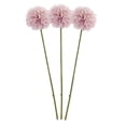 thumbnail image 1 of Ramo de flores artificiales de 3 piezas, simulación de flores Rosado morado, 1 of 9