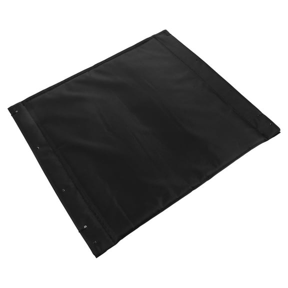 Toyvian Comfortable Breathable Wheelchair Cushion Black Oxford Fabric Thick Foam Seat