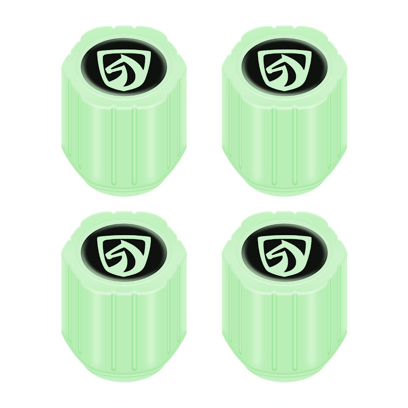 Glow vacuum tire valve cap Vehicle logo Motorcycle electric bicycle valve core cap Baojun Glow
