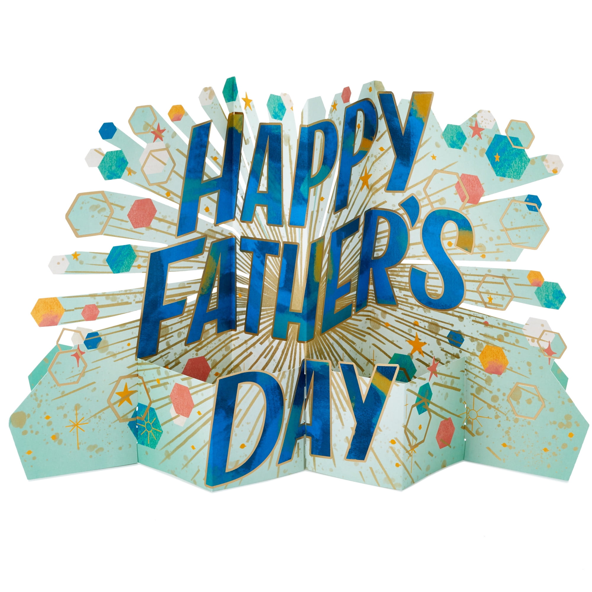 Hallmark Paper Wonder Jumbo 3D Pop-Up Father's Day Card (Happy Father's Day)