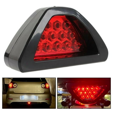 Ana Add-On Red 12-LED Car Third Stop Brake Light Tail Light Rear Fog Lamp For Trucks SUVs Trailers RVs Brake Light