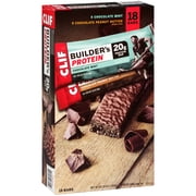 Clif Bar Builders Bar 2.4oz Bars 9 Chocolate Mint 9 Chocolate Peanut Butter