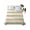 Brown, variant on Aqua Striped Twim Size Flat Sheet, Wrinkleproof & Fadeproof Cooling Flat Bed Sheet Only, Rustic Farmhouse Stripes Breathable Soft Bedding Top Sheets 66 x 96 Inches