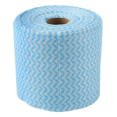 Cleansing Towel - Cosmetic Non-woven Fabric Disposable Cleaning Cloth Towel Blue 12cm x 11cm