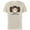 Natural, variant on Star Wars Cartoon Princess Leia I Love You - Short Sleeve Cotton T-Shirt for Adults - Customized-Athletic Heather