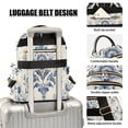 thumbnail image 4 of Boho Tribal Floral Flowers Travel Laptop Backpack Casual Daypack Lightweight Bookbag Compartment for Business, 4 of 7