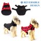 thumbnail image 4 of Abrigo para perros, chaqueta de invierno cálida, reversible, impermeable, resistente al viento, para clima frío, para cachorros de diferentes tamaños, 4 of 9