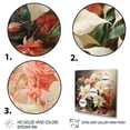 thumbnail image 3 of Designart "Poinsettias love expression" Floral Floater Framed Canvas Print, 3 of 7