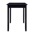 thumbnail image 4 of Linon Jordan Wood Tavern Table in Dark Charcoal Gray, 4 of 17