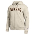 thumbnail image 2 of Men's Champion San Diego Padres Sand All-Star Wordmark Full-Zip Hoodie, 2 of 3