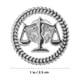 thumbnail image 3 of GOOHOCHY 2 broches de abogado para la solapa: broche de juez para hombres y mujeres - Broche de solapa con la escala de Libra para estudiantes de derecho, abogados, jueces y accesorios para trajes., 3 of 7