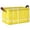 Bright Yellow, variant on Foldable Iron Frame Open Home Storage Bins 16.9×11.4×10 Inch Waterproof Nice Cube Shelf Baskets Yellow Starsmile