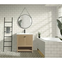 Selena 30" Bathroom Vanity Oak