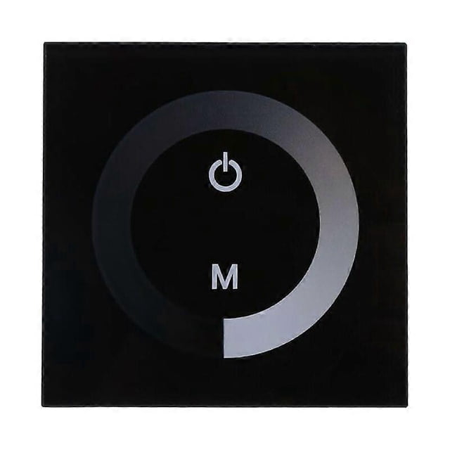 Dimmer Light, Fydun Dimmable LED Solid Color Touch Panel Dimmer Wall Switch Controller Touch Panel LED Light Strip