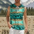 thumbnail image 2 of Summer Men Tank Top Sleeveless 3D Retro Vest Male Cool Camis Dailywear, 2 of 4