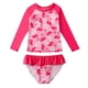 thumbnail image 1 of Traje de baño dividido para niñas Traje de baño de unicornio de manga larga para niñas Traje de baño de playa con protección solar para niñas pequeñas, 1 of 6