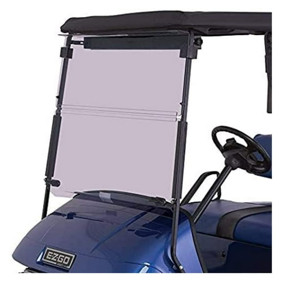 EZGO TXT 1995-2013 Tinted Fold Down Impact Resistant Windshield for EZGO TXT Golf Cart