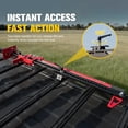 thumbnail image 4 of BUNKER INDUST Farm Jack Mount for Roof Rack, 2 Pcs High Lift Jack Mounting Brackets Works with M6/M8 Slots and Most Standard Farm Jacks, 4 of 8
