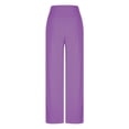 thumbnail image 4 of Pants for Women,Clearance Women's Plus Size Women's Fashionable Solid Color Casual Pants Loose Causal Pants, 4 of 4
