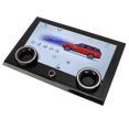 thumbnail image 2 of Ouitble Panel De Aire Acondicionado De 10 Pulgadas, Pantalla LCD, 1080P, Ajuste De Temperatura De Calefacción del Asiento, Pantalla Táctil De Control De Clima para Rover Vogue L405 2013 A 2017, 2 of 5