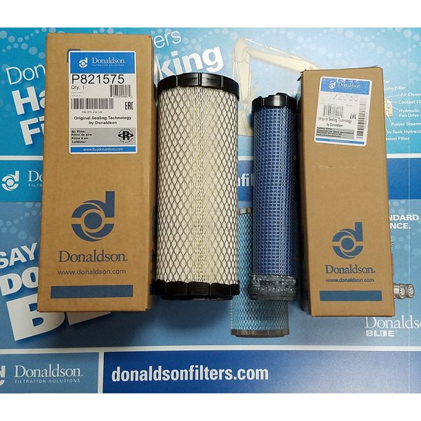 DONALDSON P821575 & P822858 AIR FILTER SET (PACK OF 2 SET) Walmart