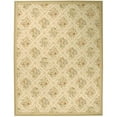 thumbnail image 1 of Due Process Stable Trading Aubusson Arras Ivory & Beige Round Area Rug, 6 x 6 ft., 1 of 1