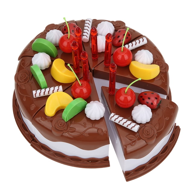 Juguete Para Pastel De Bricolaje, Juego De Simulación, Juguete Educativo, Juguete Portátil Para Pastel De Cumpleaños, Escuela Para Niñas Para Niños En Casa